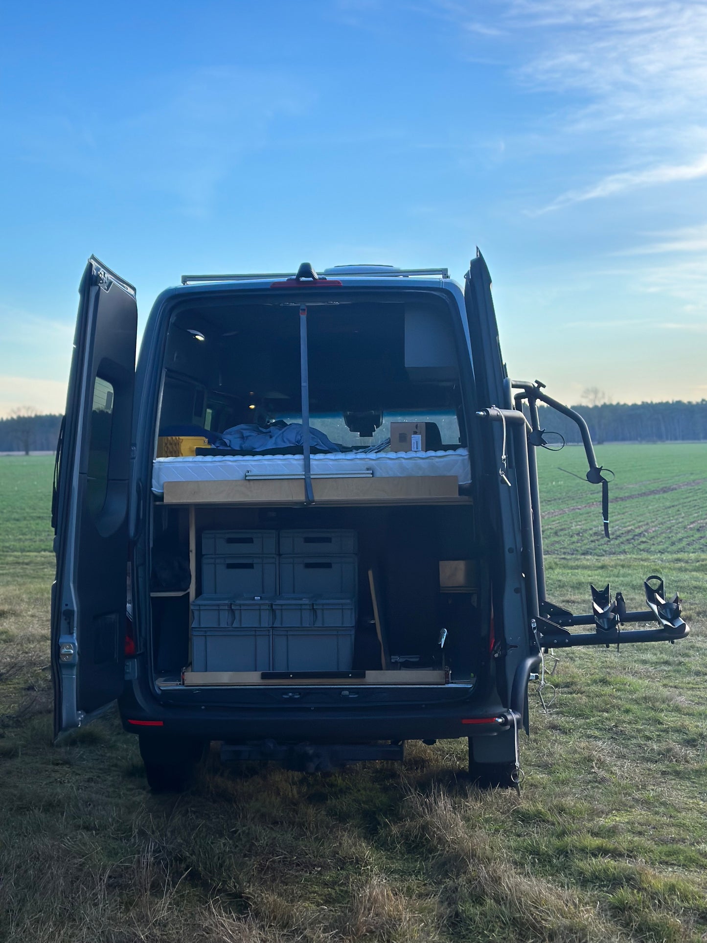 Fahrrad Heckträger für Mercedes -Sprinter / VW Crafter - (2 Räder)