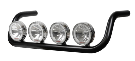 Edelstahl Lampenbügel universal für Hochddachtransporter (schwarz)