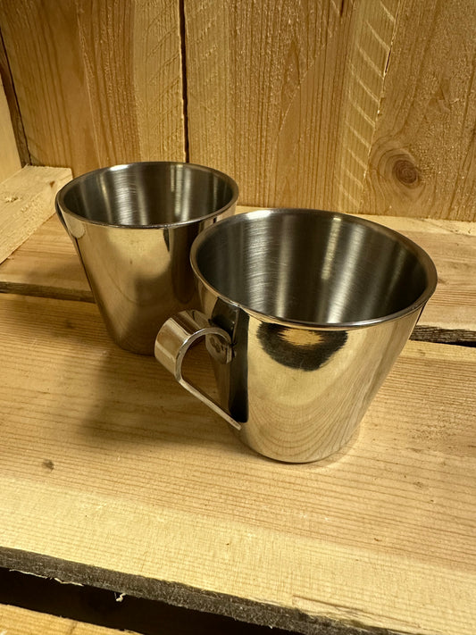 Edelstahltasse (doppelwandig)