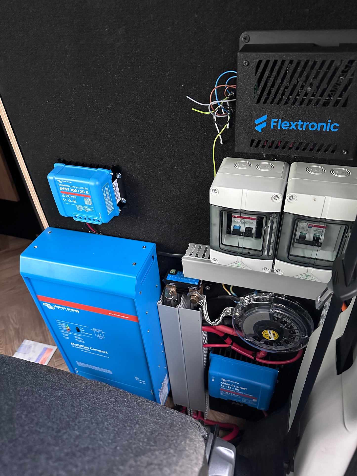 kompakter Sicherungskasten mit Fehlerstromschalter und Leitungsschutzschalter (FI/LS) 1P+N oder 2P+N