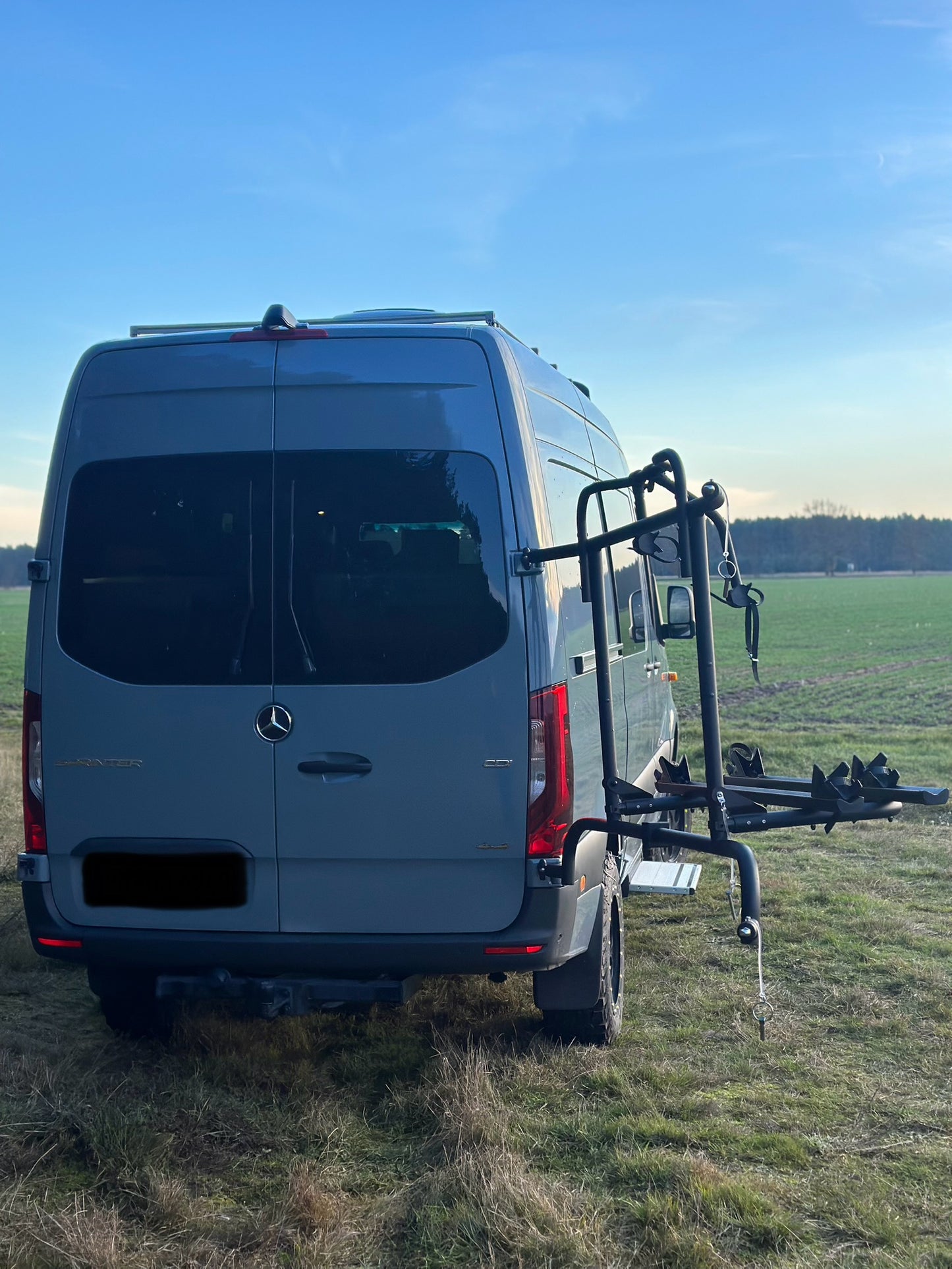 Fahrrad Heckträger für Mercedes -Sprinter / VW Crafter - (2 Räder)