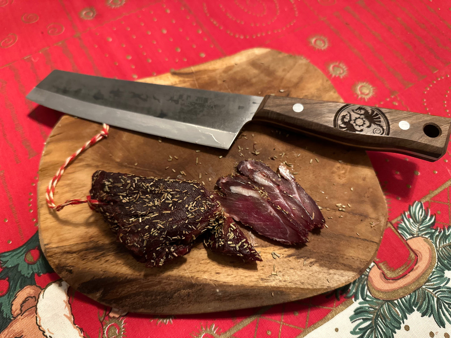 Petromax Kochmesser 17cm (Walnussholz)