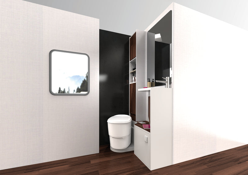 Clesana - Wasserlose Toilette