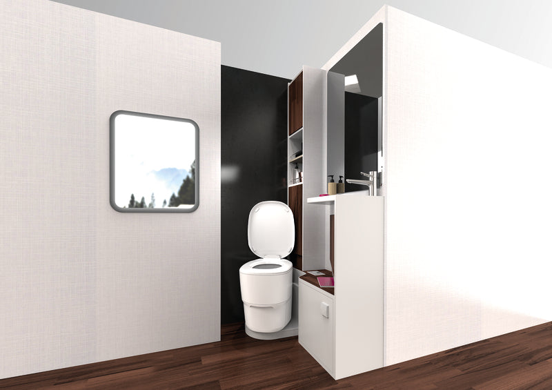 Clesana - Wasserlose Toilette