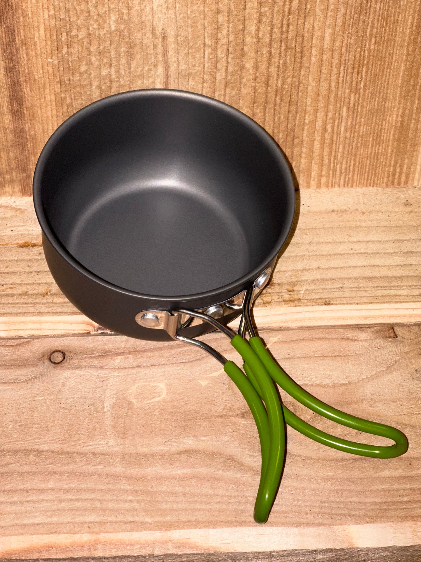 Trecking Topfset mit klappbarem Besteck (5tlg)