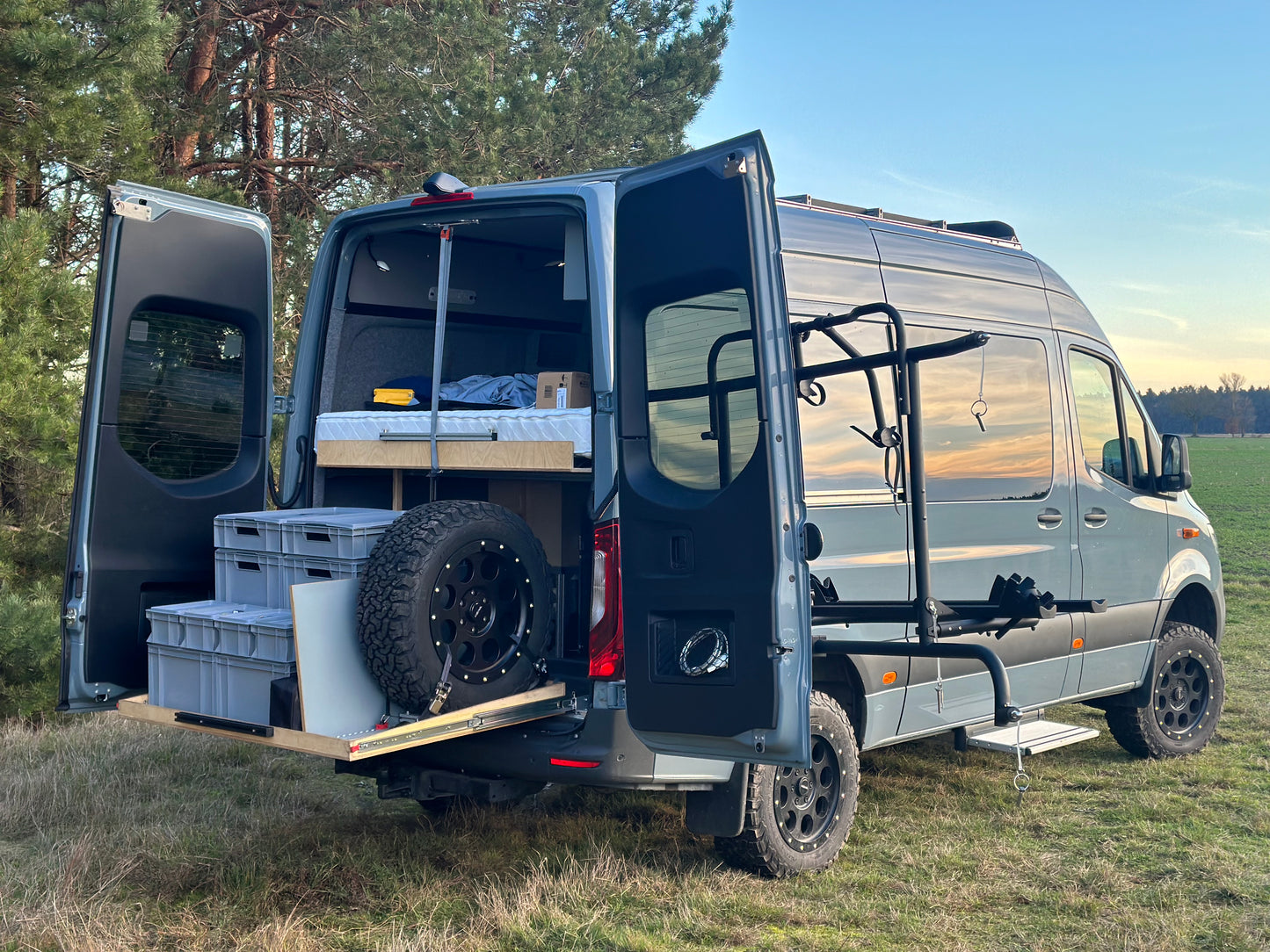 Fahrrad Heckträger für Mercedes -Sprinter / VW Crafter - (2 Räder)