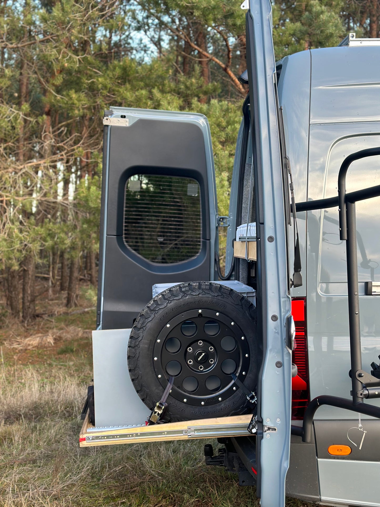 Fahrrad Heckträger für Mercedes -Sprinter / VW Crafter - (2 Räder)