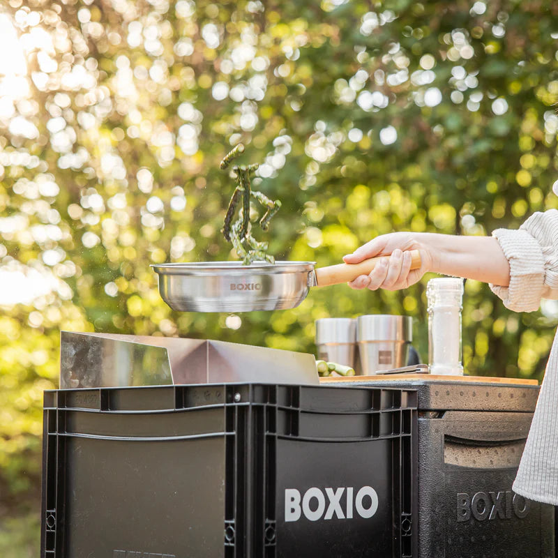 BOXIO COOK 2.0 – Der kompakte Gaskocher im Eurobox-Format