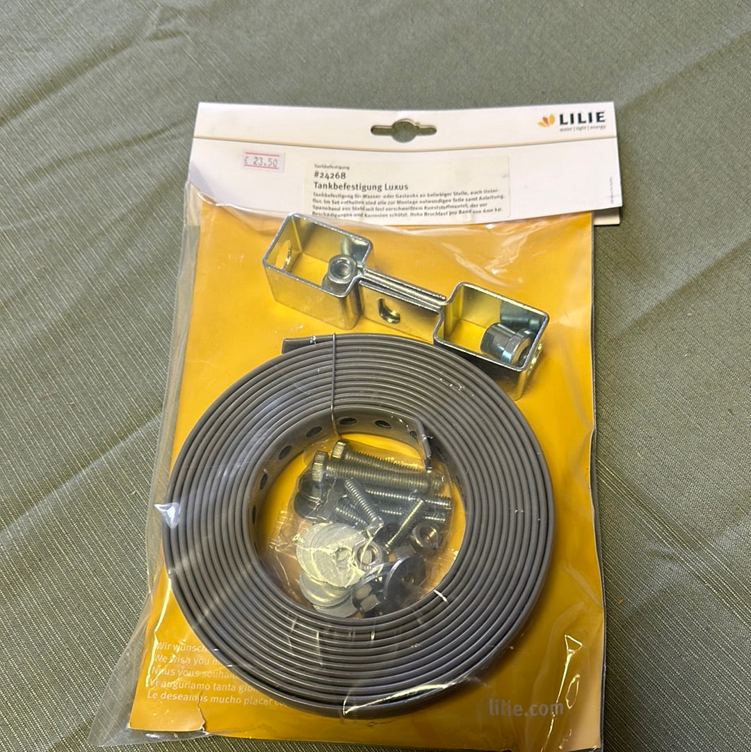 Lilie Tankbefestigung