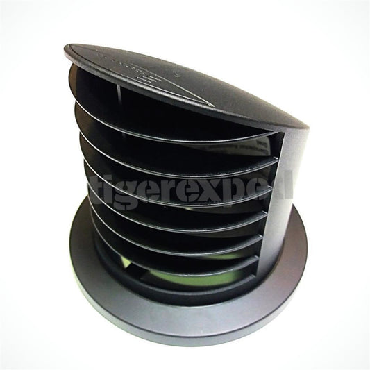 Ausströmer 90 Grad Bodenmontage für 60mm Schlauch