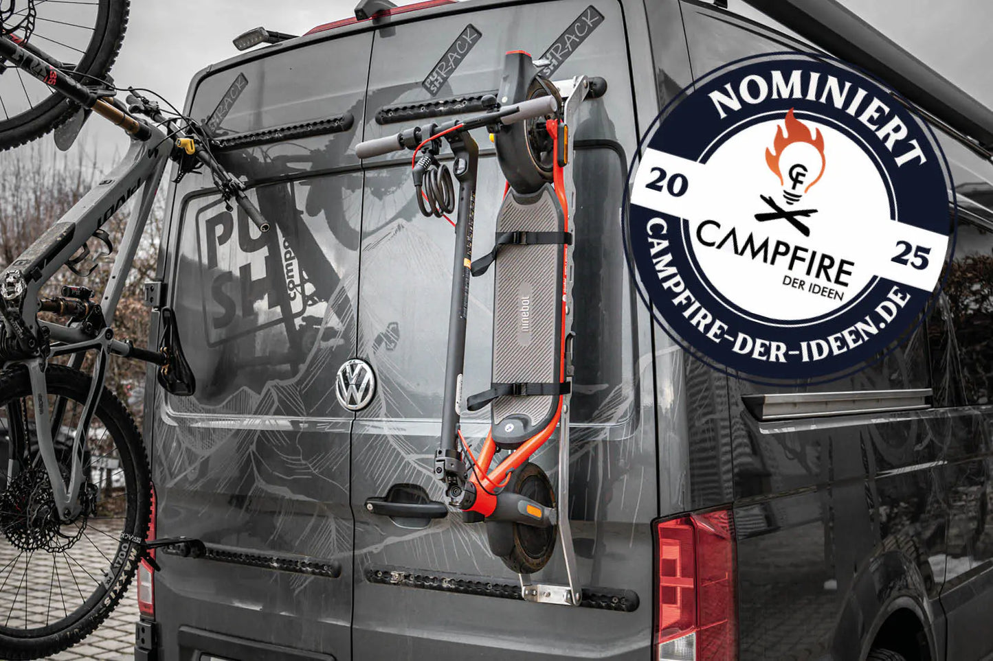 PUSHrack E-Scooter Träger