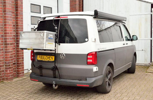 Paulchen Heckträger für VW T5/T6 mit Flügeltüren