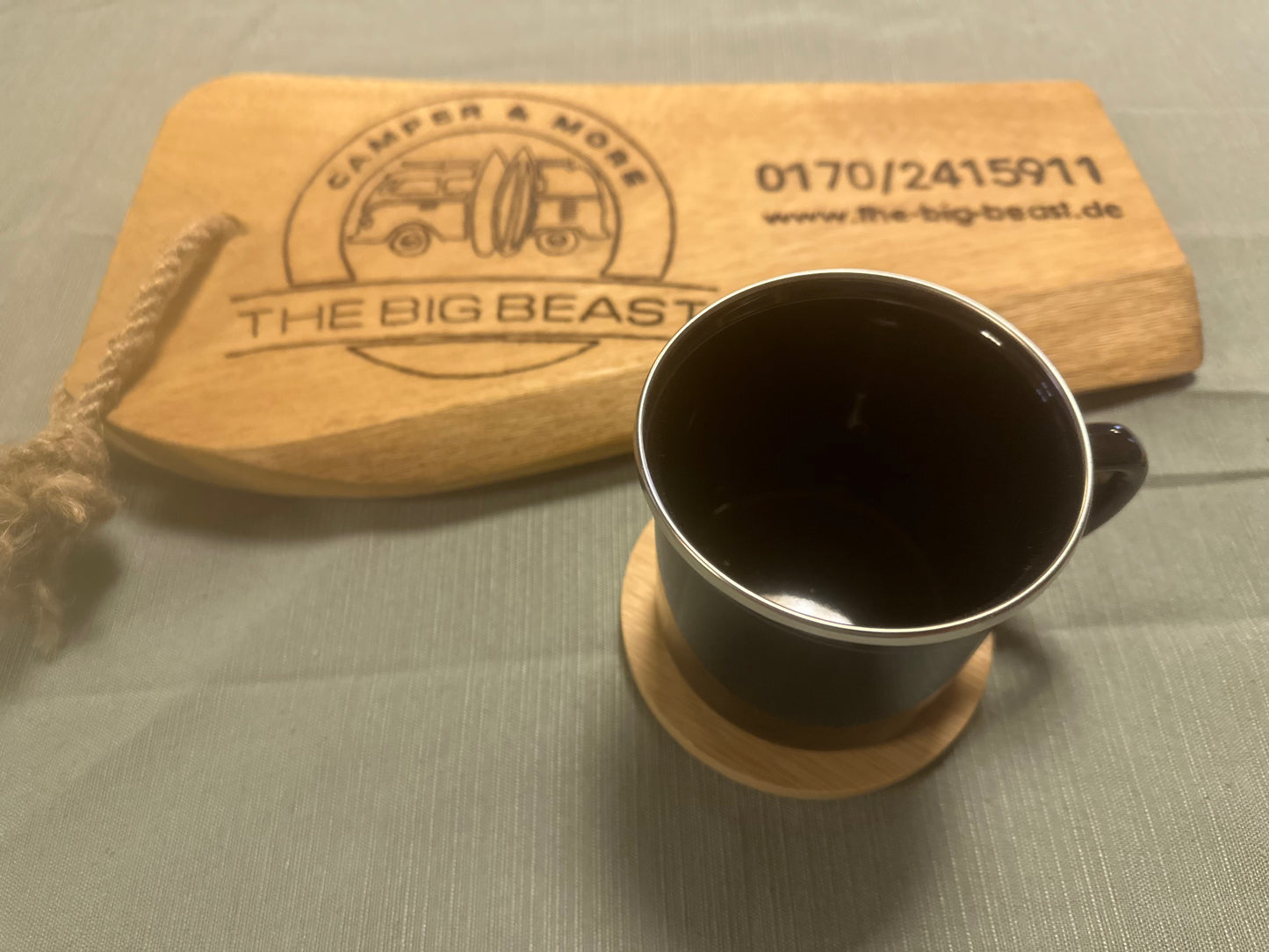 Bambus Glasuntersetzer