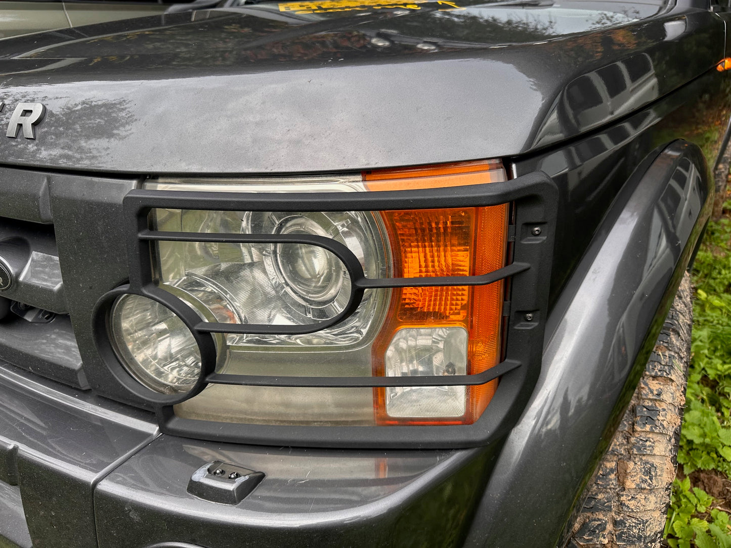 Landrover Discovery 3 - Schutzgitter Scheinwerfer