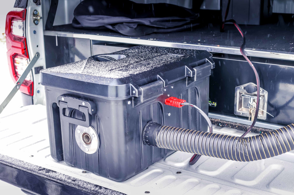 Mobile Standheizung Box Autoterm Air 2D (2kW) mit 10L Dieseltank ohne Batterie