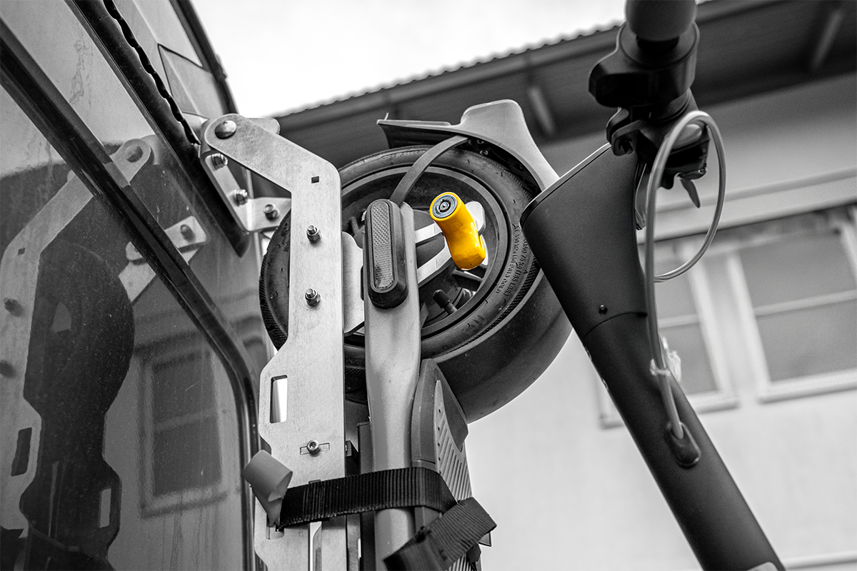 PUSHrack E-Scooter Träger