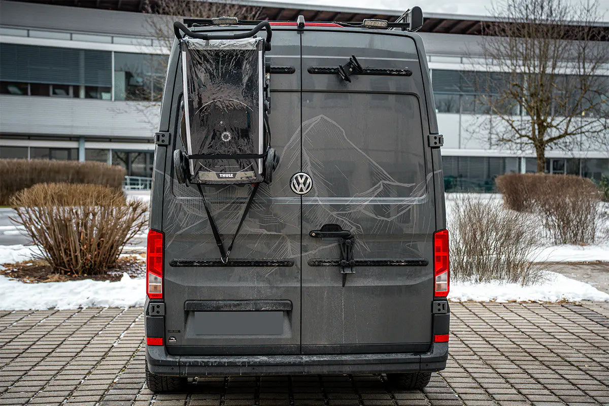 PUSHrack Träger für Kinderfahrradanhänger