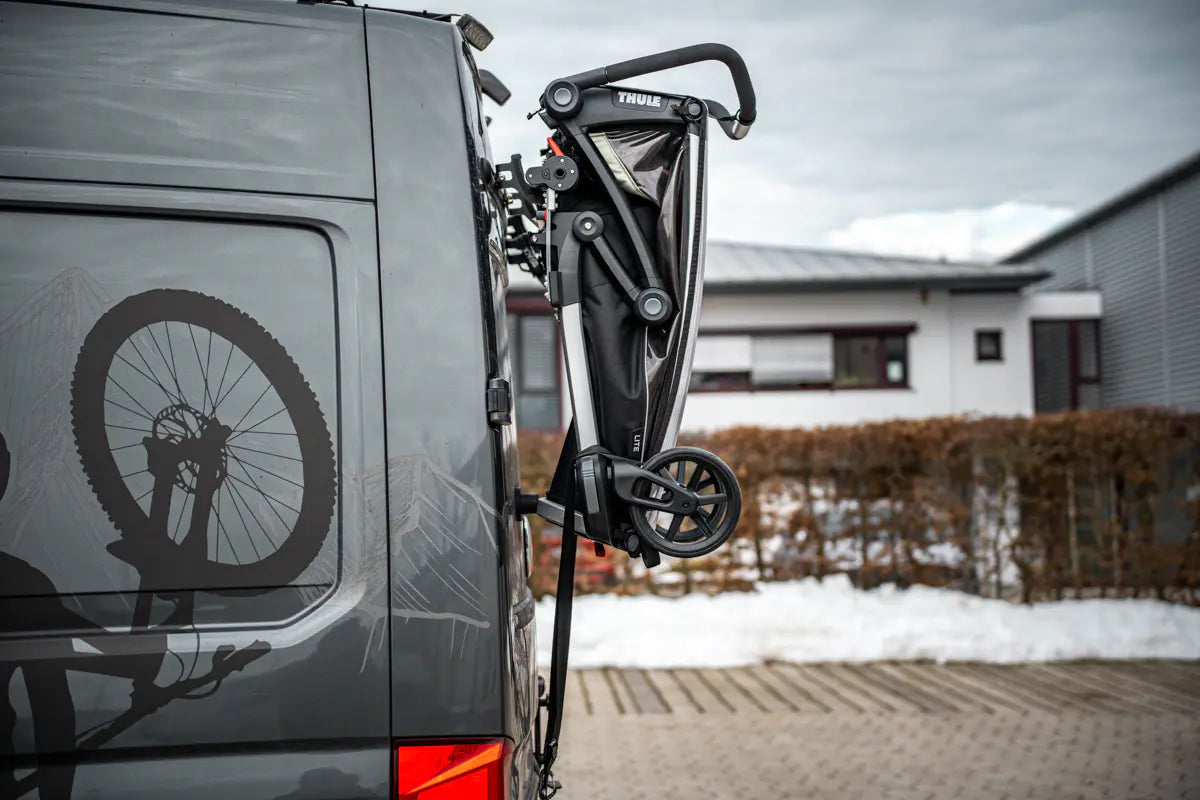 PUSHrack Träger für Kinderfahrradanhänger