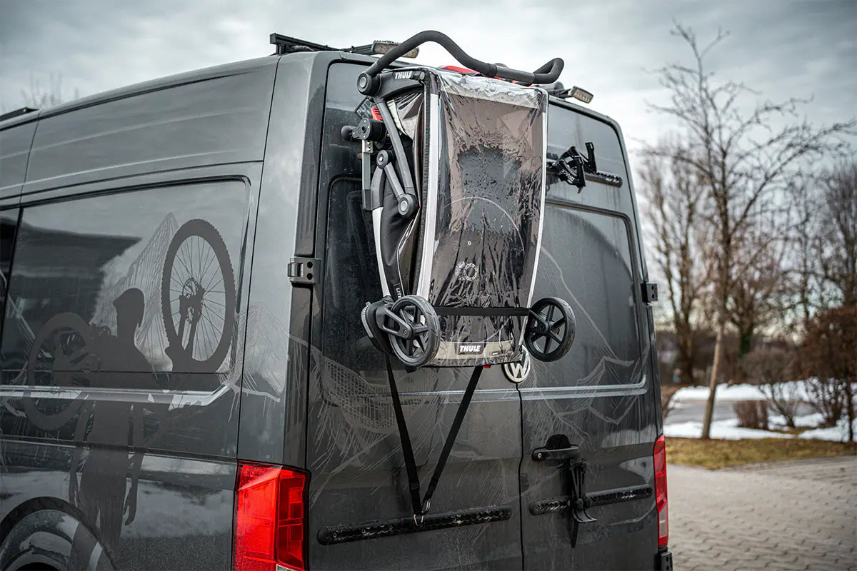 PUSHrack Träger für Kinderfahrradanhänger