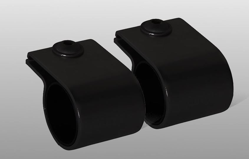 Edelstahl Lampenhalter / Klemmhalter für Zusatzscheinwerfer