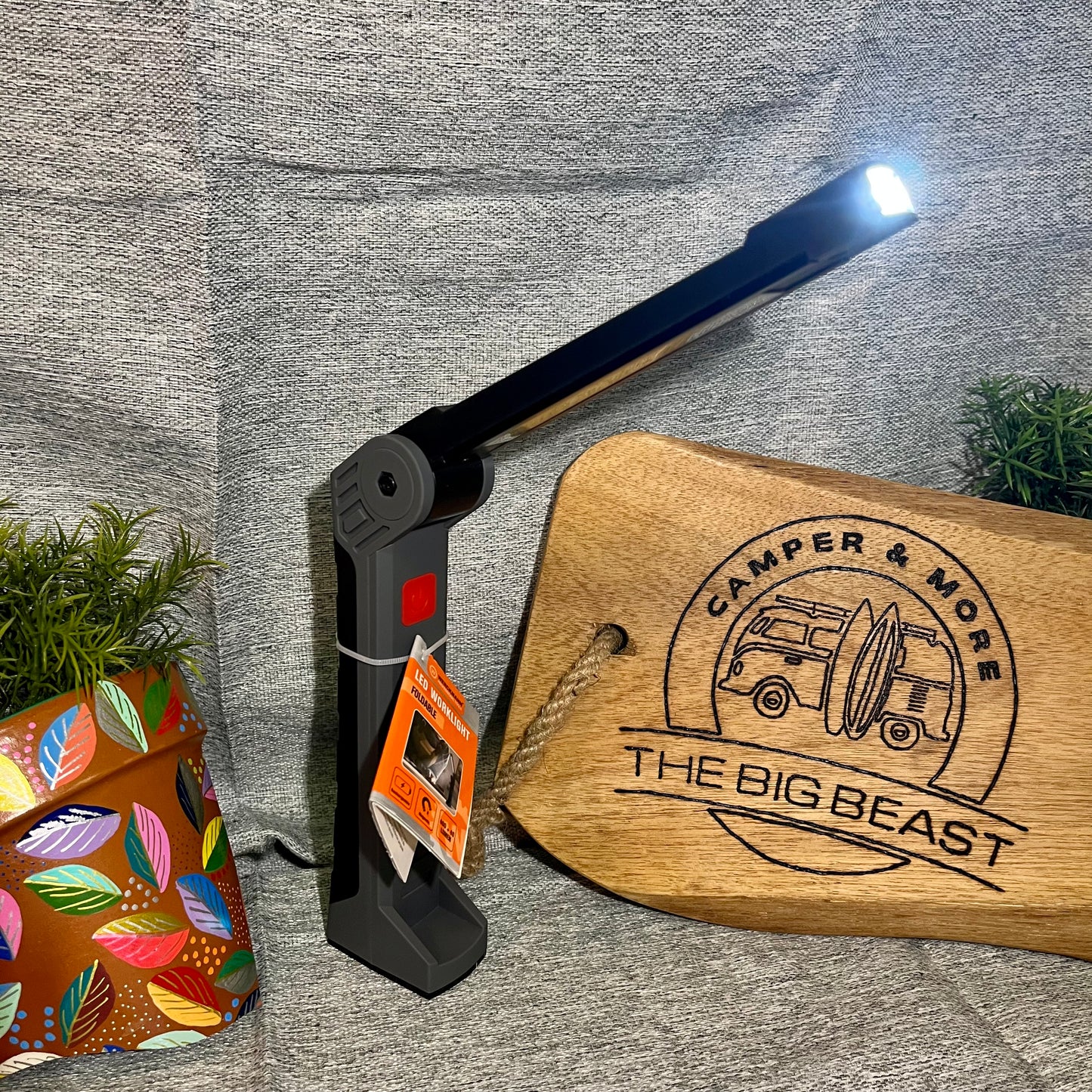 LED Arbeitsleuchte 400+40Lumen