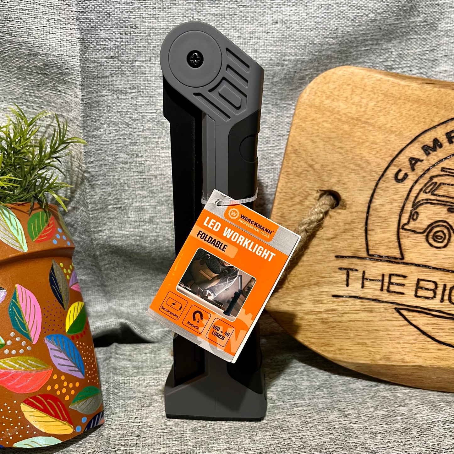 LED Arbeitsleuchte 400+40Lumen