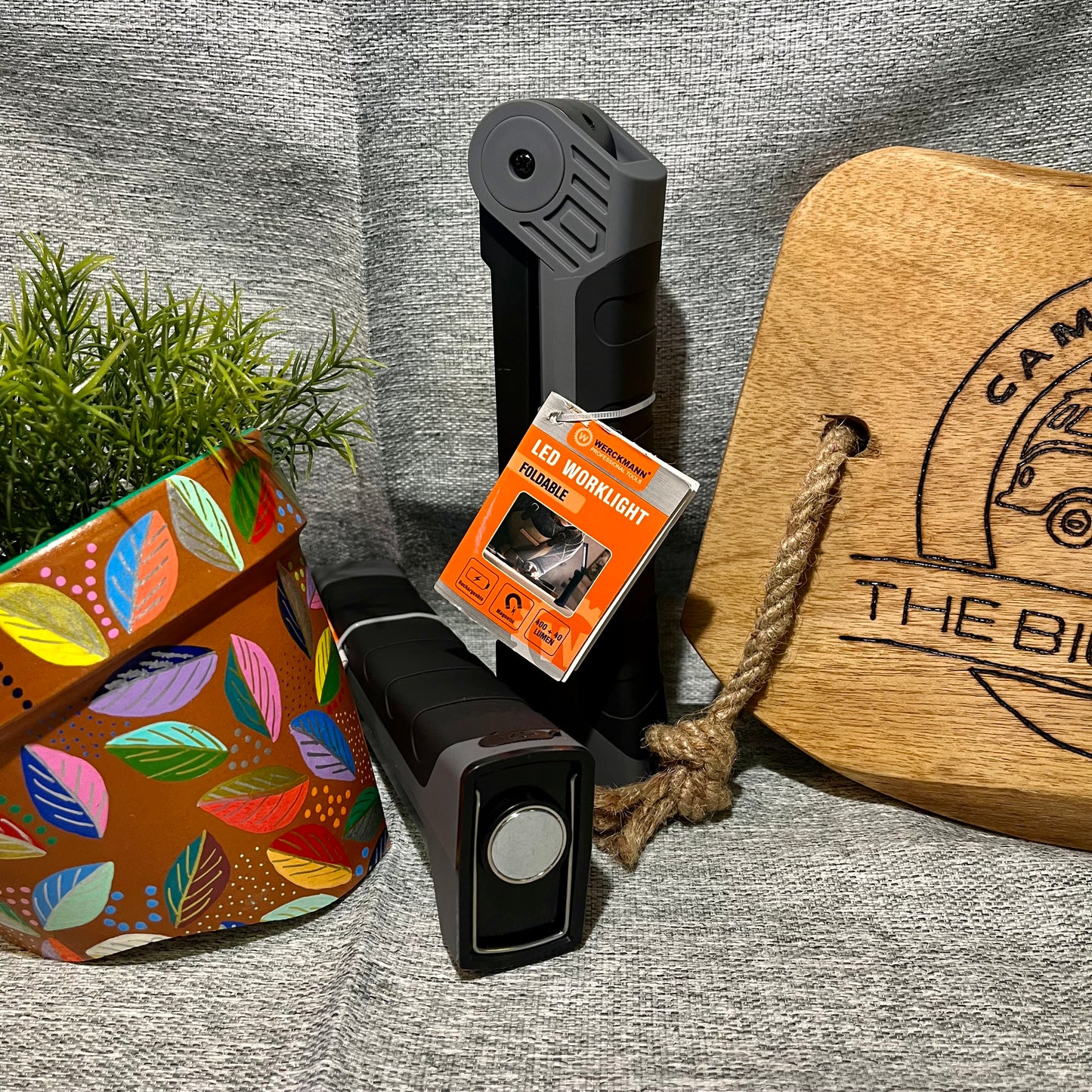 LED Arbeitsleuchte 400+40Lumen