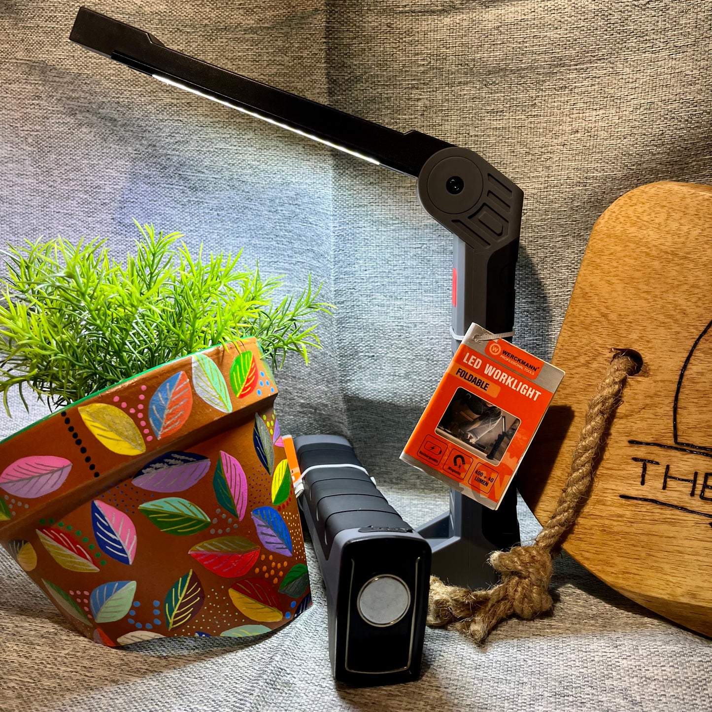 LED Arbeitsleuchte 400+40Lumen