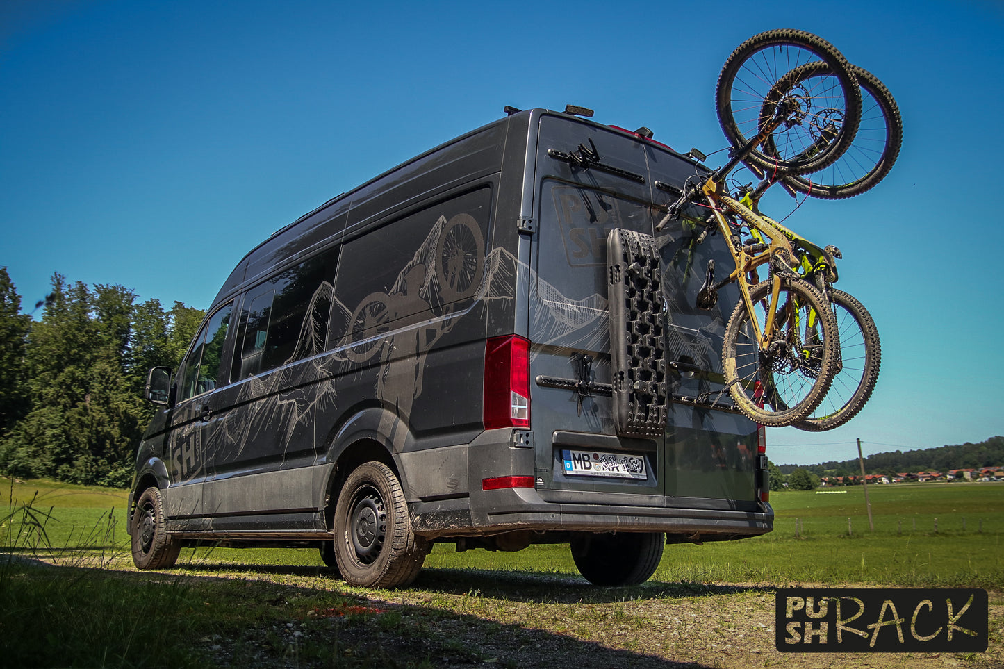 PUSHrack Fahrradträger – TheBigBeast - Camper and More