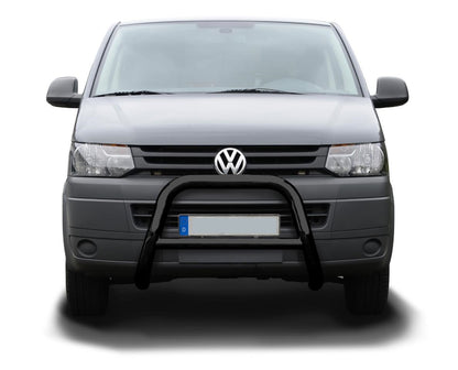 SCHWARZER FRONTSCHUTZBÜGEL PASSEND FÜR VW T5 (2003-2015)