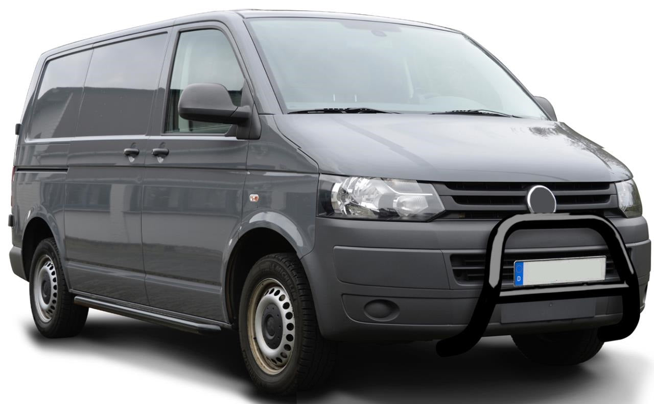 SCHWARZER FRONTSCHUTZBÜGEL PASSEND FÜR VW T5 (2003-2015)