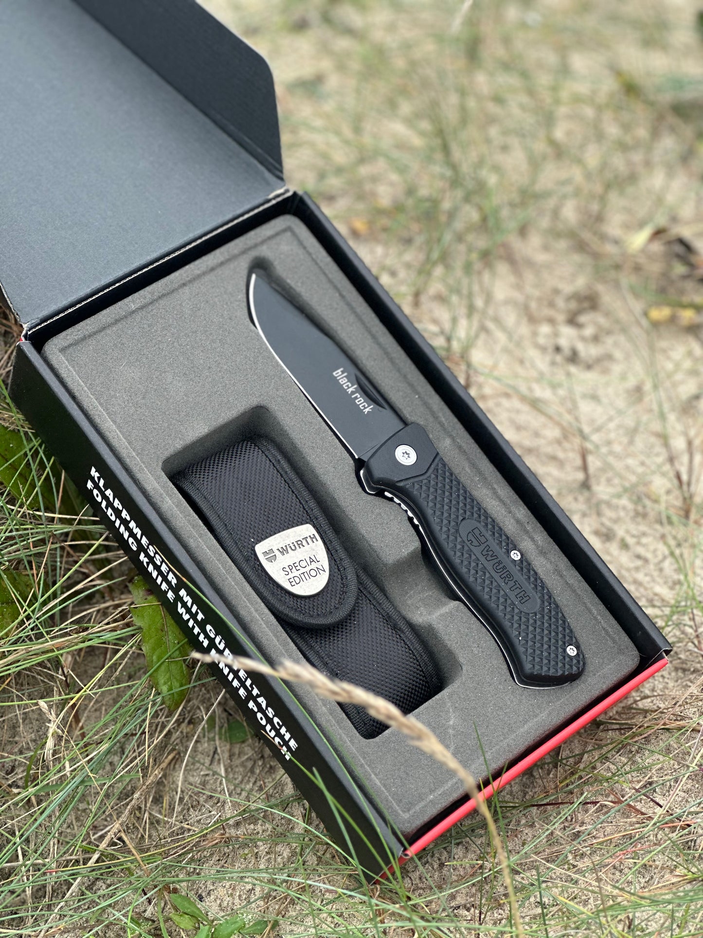 Würth "Black Rock" - Special Edition - Klappmesser