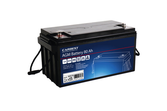Deep-Cycle AGM-Power Line Batterie 80 Ah