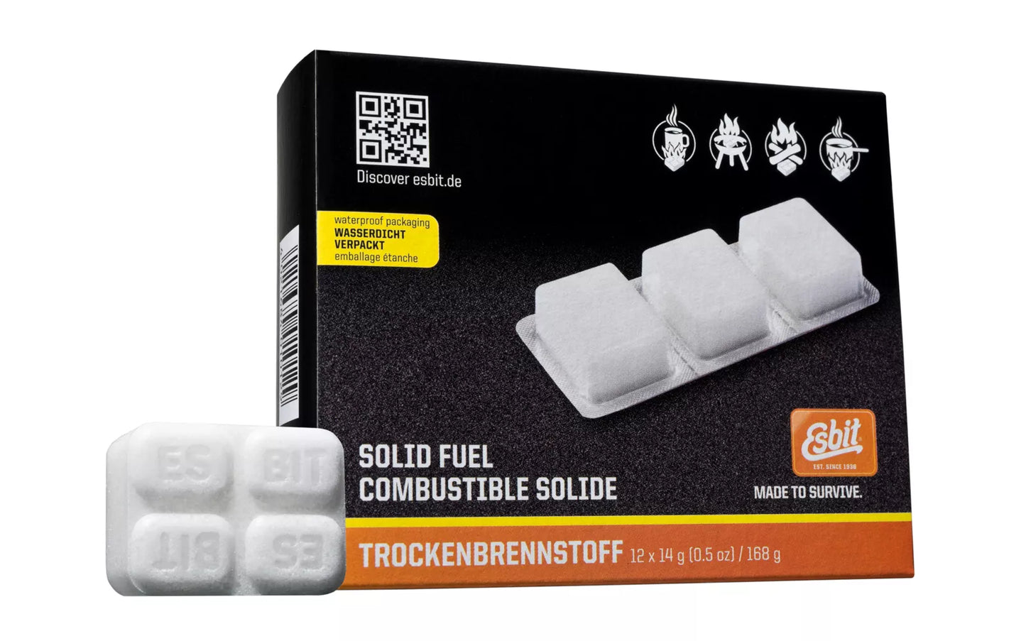 Esbit Trockenbrennstofftabletten für Taschenkocher