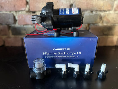 Carbest 3-Kammer-Druckwasserpumpe - 7 l/min 1,4bar