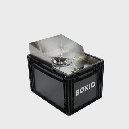BOXIO COOK 2.0 – Der kompakte Gaskocher im Eurobox-Format