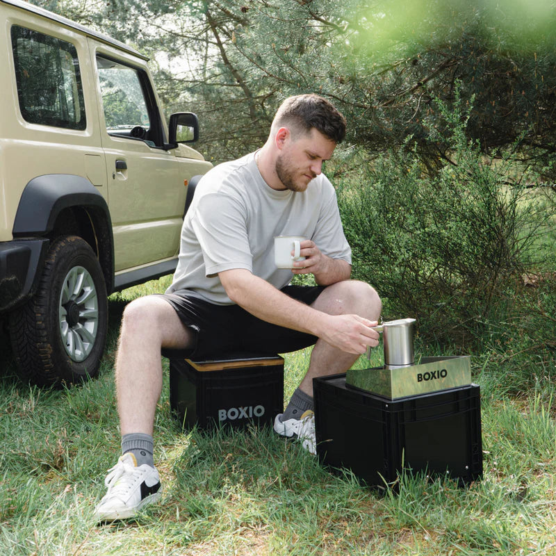 BOXIO COOK 2.0 – Der kompakte Gaskocher im Eurobox-Format