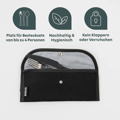 Boxio - Eat und Eat Bag (Besteck und Bestecktasche)