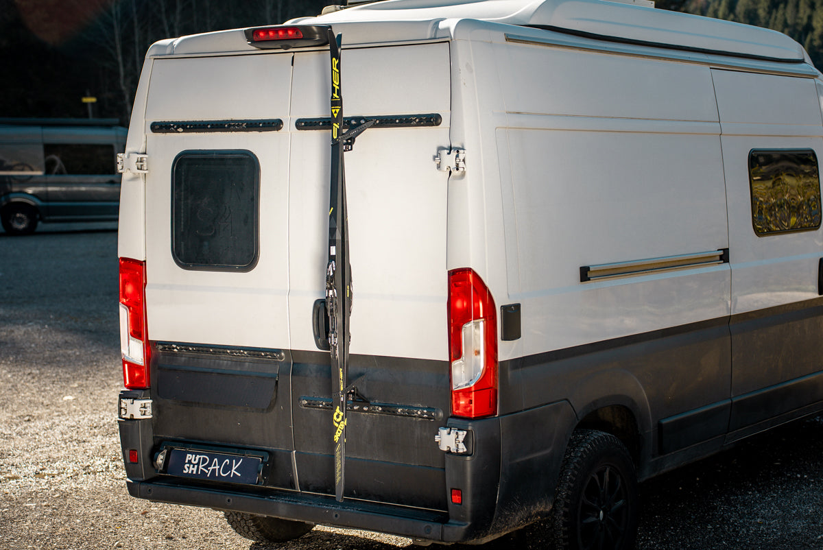 PUSHrack Skihalter für Langlauf
