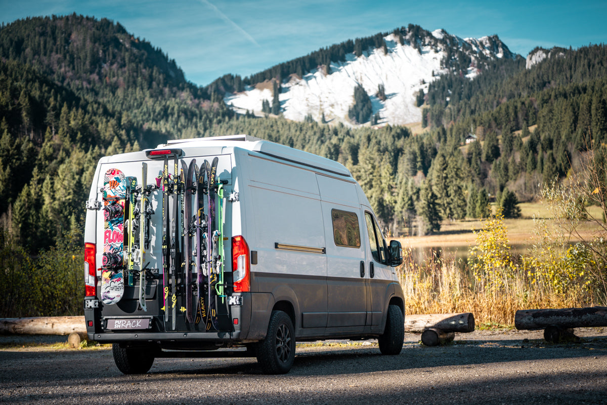 PUSHrack Skihalter für Snowboard