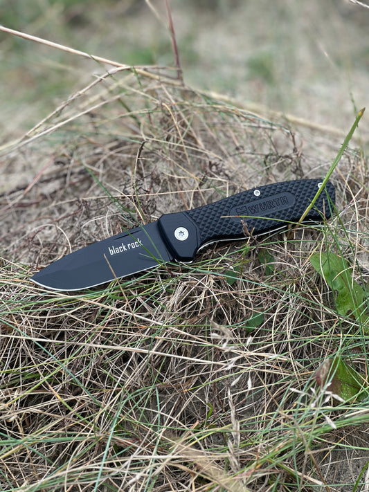 Würth - Klappmesser - "Black Rock" - Special Edition
