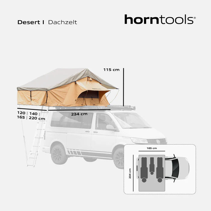 horntools - Dachzelt Desert