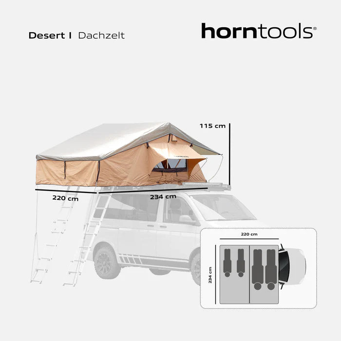 horntools - Dachzelt Desert