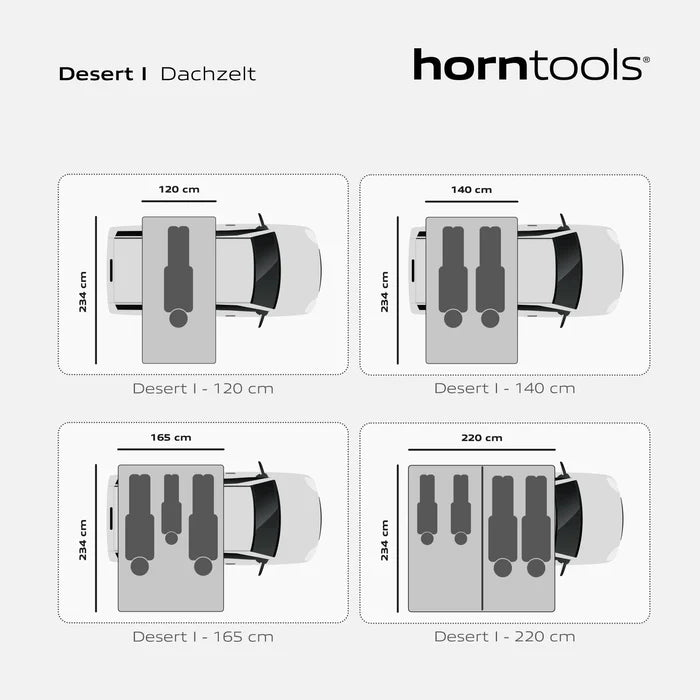 horntools - Dachzelt Desert