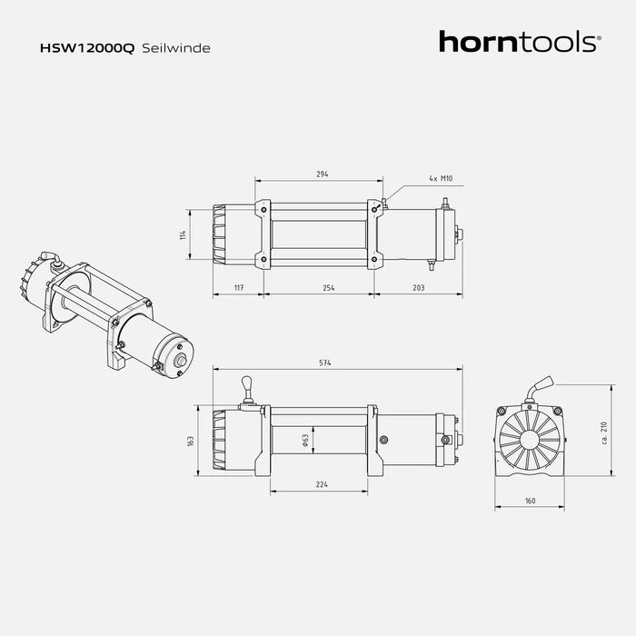 horntools - Alpha 5,4 Tonnen Quick (12V o. 24V