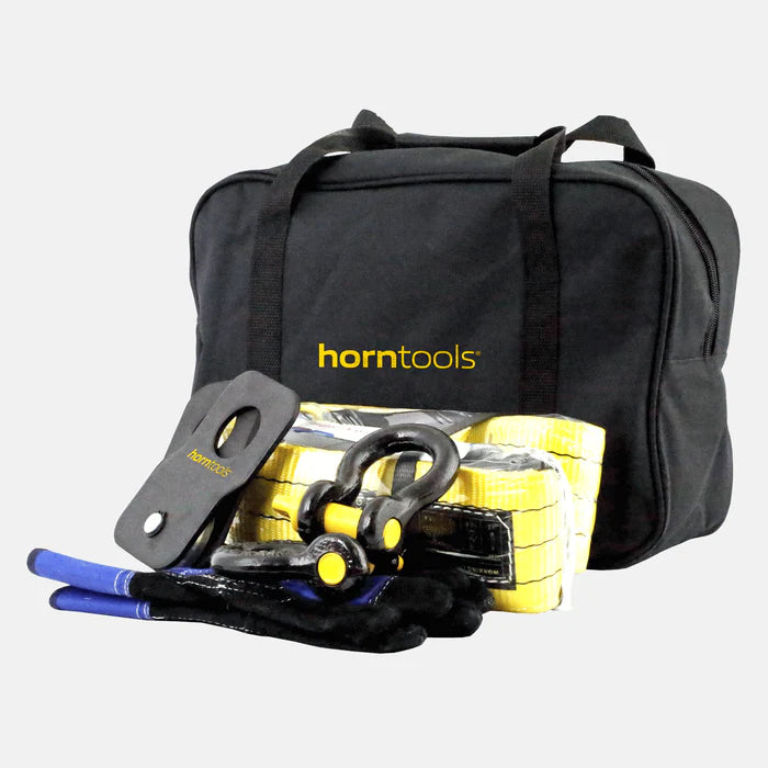 horntools - Recovery Kit inkl Zubehör mit Umlenkrolle bis 4to