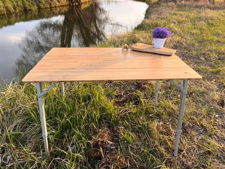 Campingtisch - Bambus (faltbar) – TheBigBeast