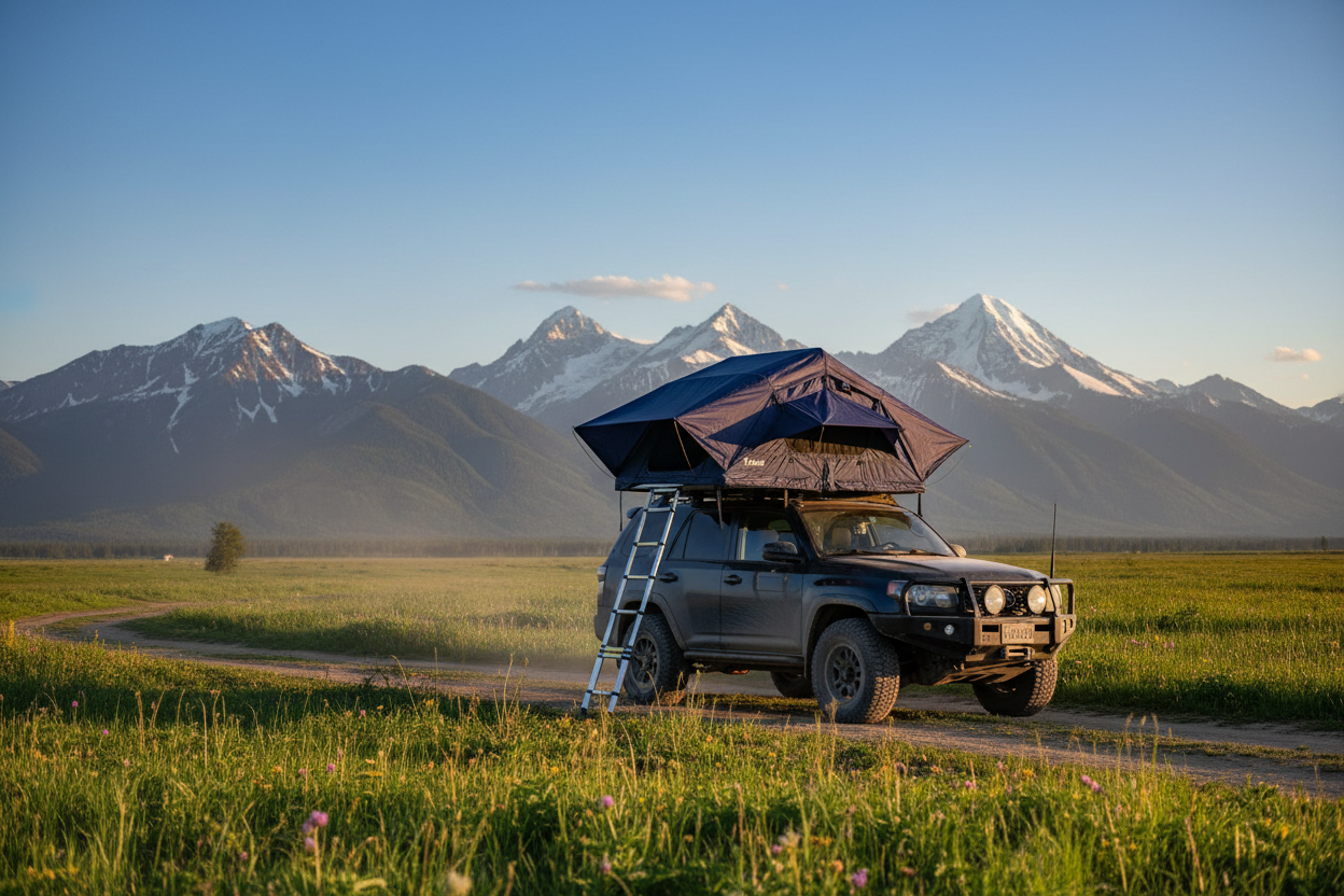 Punii - Dachzelt - Koru S (140x240cm) - Das Einsteiger-Dachzelt