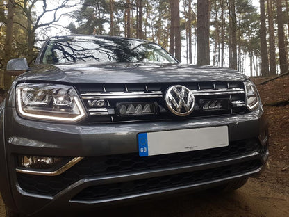 Lazer Lamps Kühlergrill-Kit VW Amarok 1 (2016+) V6 inkl. 2x Triple-R 750 G2 Standard