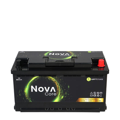 WATTSTUNDE® NOVA Core 100Ah Batterie LiFePO4 (bis -30°C)